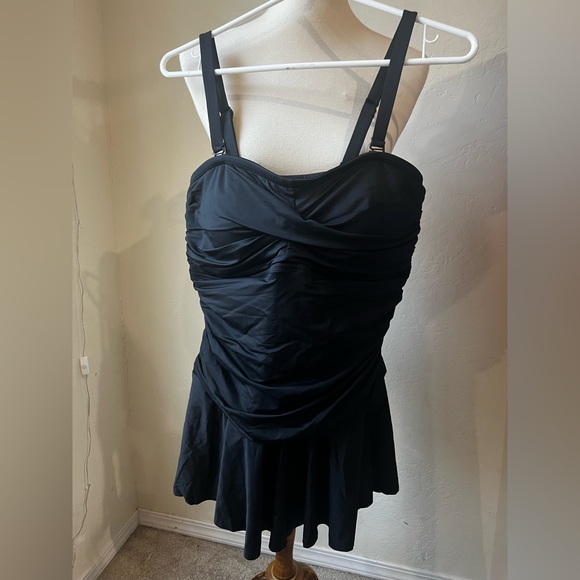 NWT Lauren by Ralph Lauren Swim Suite Dress - Picture 6 of 11